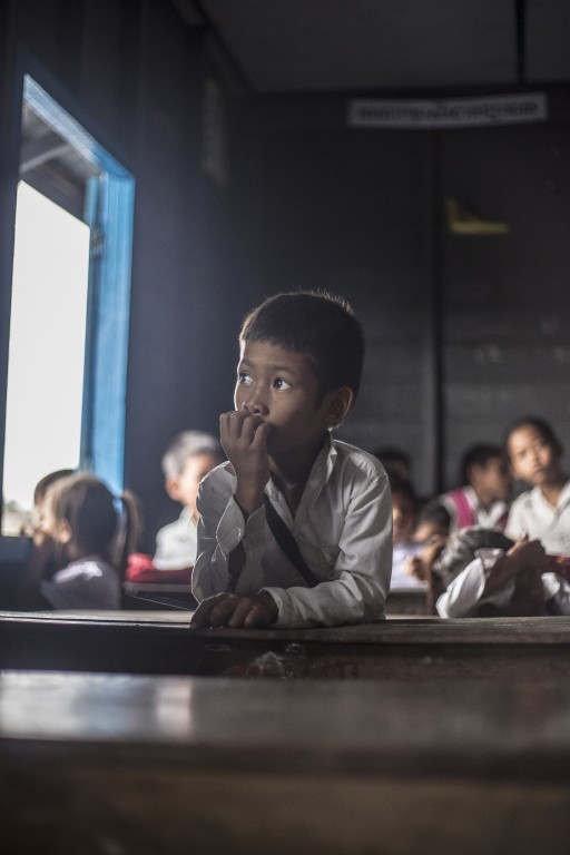 Daydreaming in class